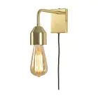 It's about RoMi Applique Murale Madrid Fer Dorée S | Convient pour 1x E27 