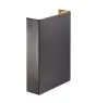 Nordlux Fold 15 Wandlamp Zwart Up & Down 6.4W 250lm - 830 Warm Wit 