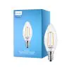 Philips Corepro LED Kaars E14 Gedraaid Kaars Filament Helder 2W 250lm - 827 Zeer Warm Wit | Vervangt 25W