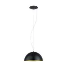Eglo Hanglamp Gaeta 1 Staal Zwart Goud | IP20 - Geschikt voor 1x E27 
