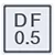 Symbool Dissipatiefactor (DF)